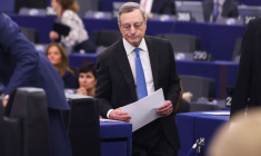 L'ancien directeur de la Banque centrale européenne, Mario Draghi
