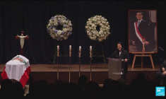 L'adieu national du Pérou à son ancien président controversé Fujimori