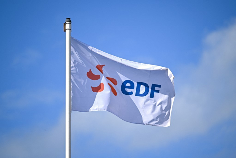 Exaion est la filiale numérique et crypto d'EDF (illustration) ( AFP / SAMEER AL-DOUMY )