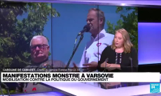 Pologne : manifestation massive contre le gouvernement