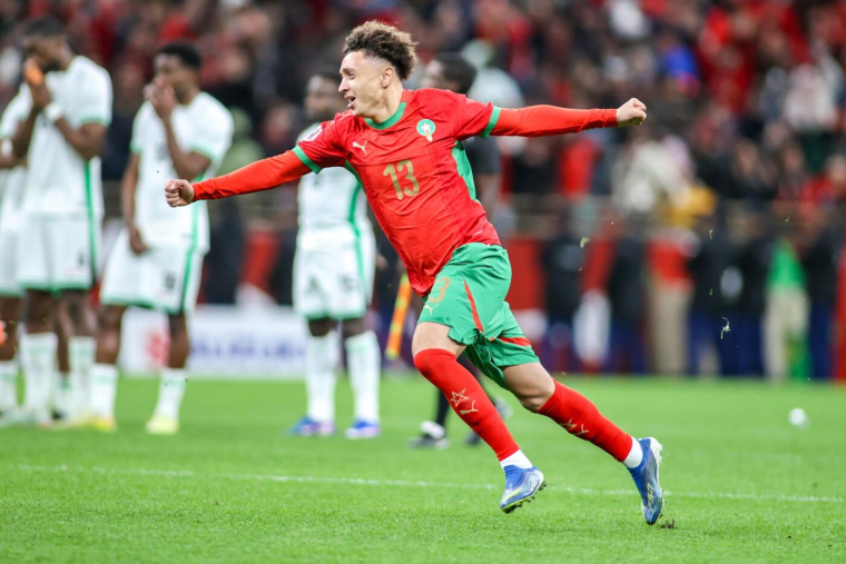 La délicate attention d'Eliesse Ben Seghir envers un supporter marocain