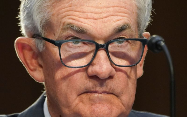 Le président de la fed, Jerome Powell, témoigne lors d'une audition au Capitole, à Washington