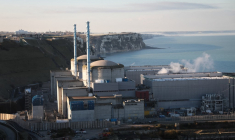 La centrale de Penly, en 2022 (illustration) ( AFP / LOU BENOIST )