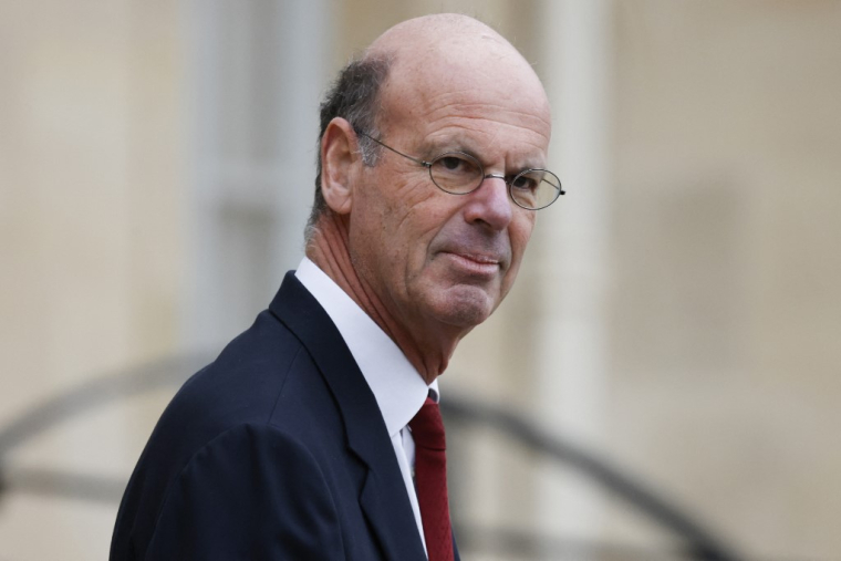 Eric Lombard, le 22 janvier 2025, à Paris ( AFP / LUDOVIC MARIN )