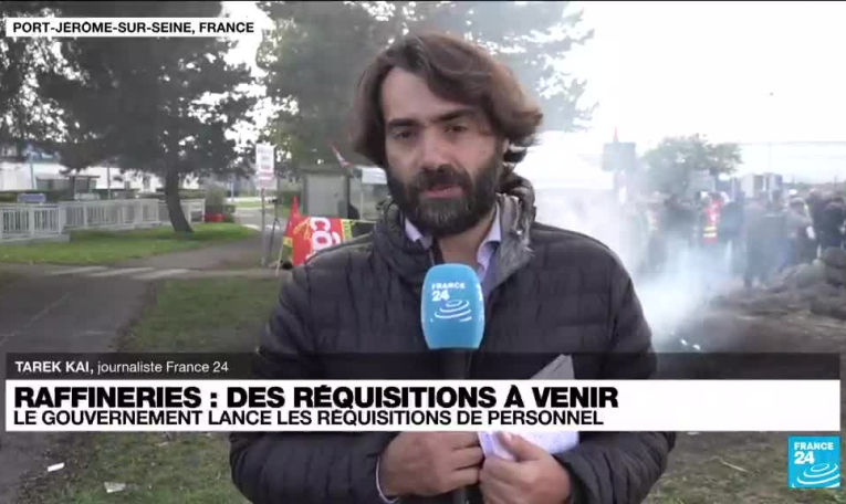 Raffineries réquisitionnées : "la grève continue à Port-Jérôme"