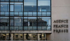 Le siège de l'Agence France Presse (AFP) à Paris