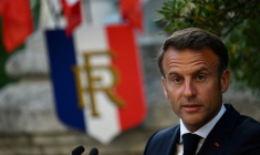 Le président français Emmanuel Macron