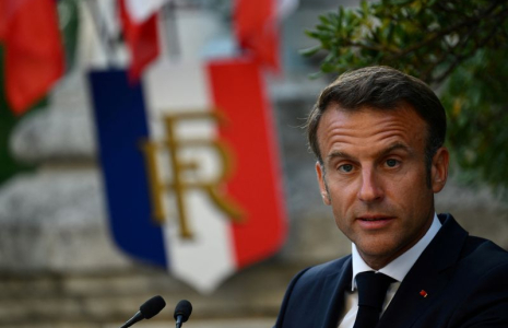 Le président français Emmanuel Macron