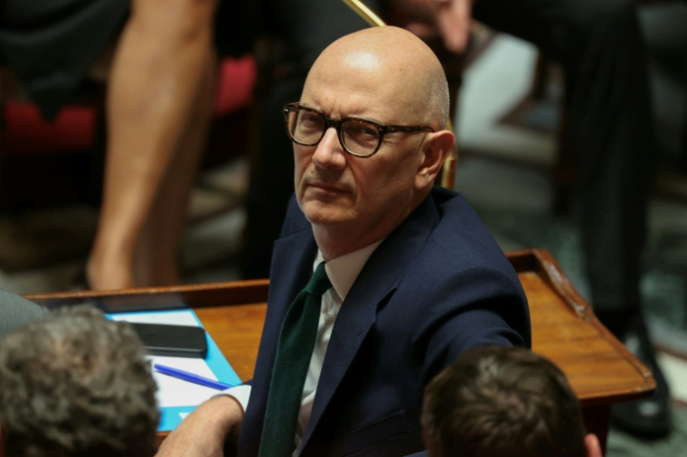 Le ministre de l'Economie Roland Lescure à l'Assemblée nationale à Paris le 23 juin 2026 ( AFP / Alain JOCARD )