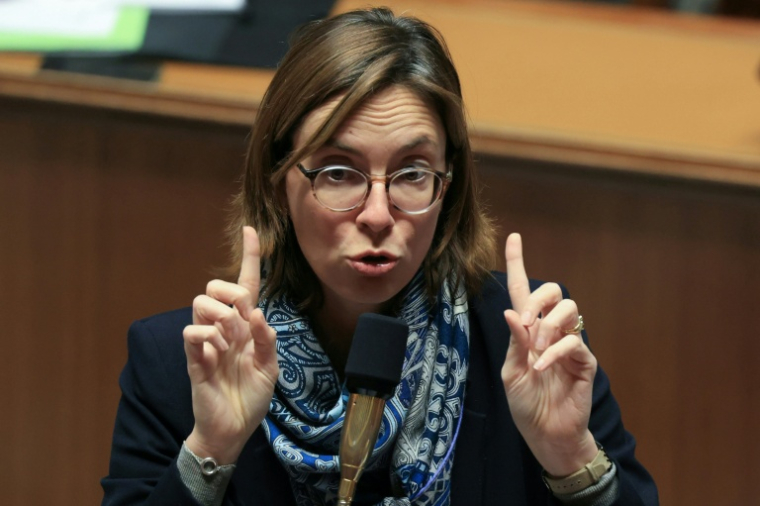 Amélie de Montchalin, ministre des comptes publics à l'Assemblée nationale, Paris, le 21 novembre 2025 ( AFP / Alain JOCARD )
