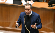 Le Premier ministre Sébastien Lecornu le 2 février 2026 à l'Assemblée nationale à Paris ( AFP / Bertrand GUAY )