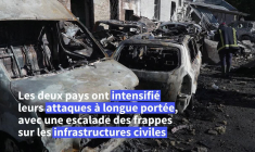 Ukraine : au moins 16 morts dans des frappes russes, Zelensky dénonce une "escalade"