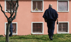 Un centre de détention pour mineurs à Marseille, le 4 mars 2019 ( AFP / Boris HORVAT )