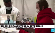 Covid-19 en France : le variant Omicron, une menace pour l'hôpital ?