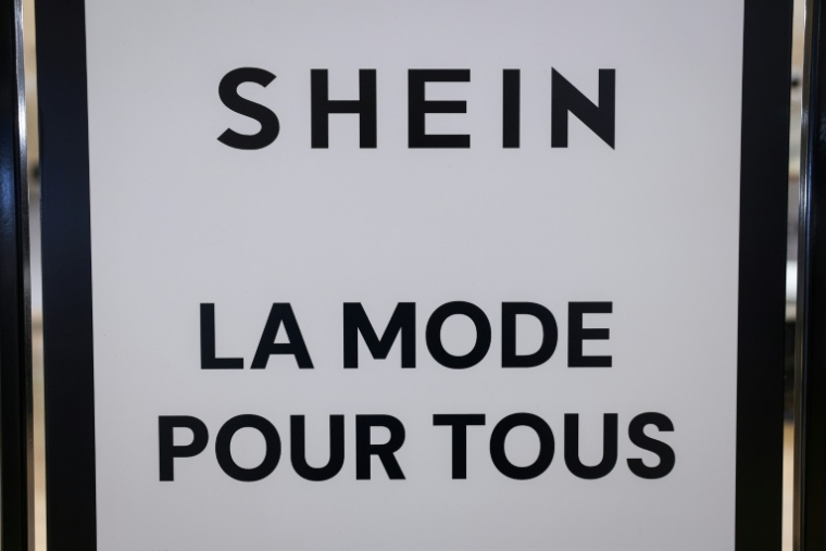 Shein vient d'écoper de nouvelles sanctions pour manquements au droit du consommateur ( AFP / Charlotte SIEMON )