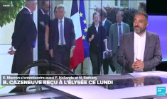 B. Cazeneuve à Matignon ? Emmanuel Macron reçoit l'ancien Premier ministre socialiste à l'Élysée