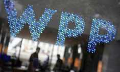 Le logo WPP à leurs bureaux à Londres