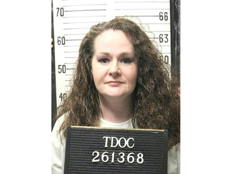 Photo de la condamnée à la peine capitale Christa Pike, fournie par l'administration pénitentiaire de l'Etat américain du Tennessee, datée du 12 janvier 2023 ( Tennessee Department of Correction / Handout )