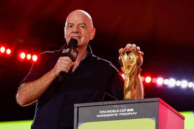 Le président de la FIFA Gianni Infantino