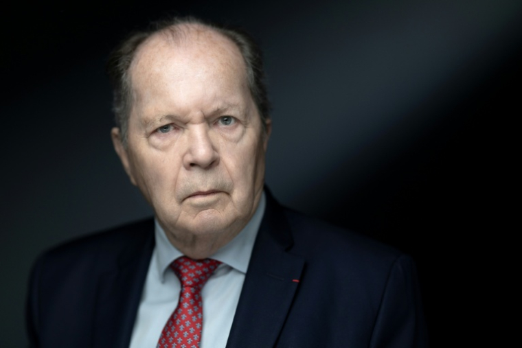 Le magistrat Philippe Bilger à Paris le 30 mars 2026 ( AFP / JOEL SAGET )