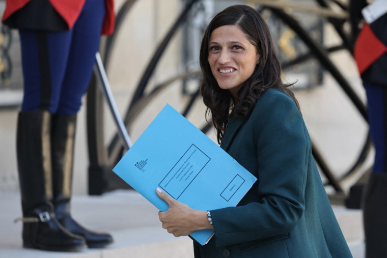 Éléonore Caroit à Paris, le 14 septembre 2026. ( AFP / LUDOVIC MARIN )
