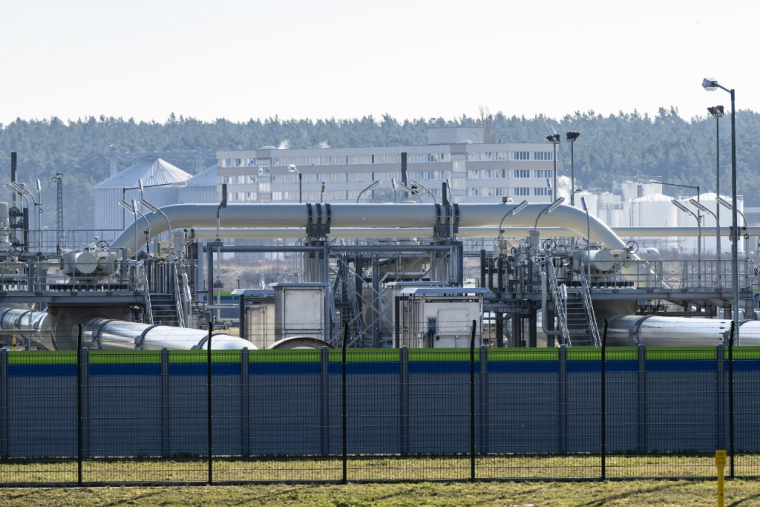 La station de reception de Nord Stream 2 à Lubmin, en Allemagne. (illustration) ( AFP / JOHN MACDOUGALL )