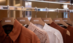 Un magasin Boss à Londres