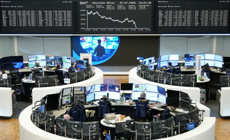 La Bourse de Francfort