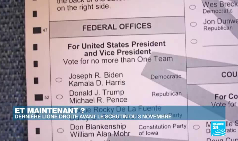 Trump et Biden débattent une dernière fois et Obama soutien son ancien vice-président