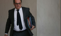 Le sevcrétaire général de l'Elysée, Emmanuel Moulin, le 19 novembre 2028 à Paris ( AFP / Thomas SAMSON )