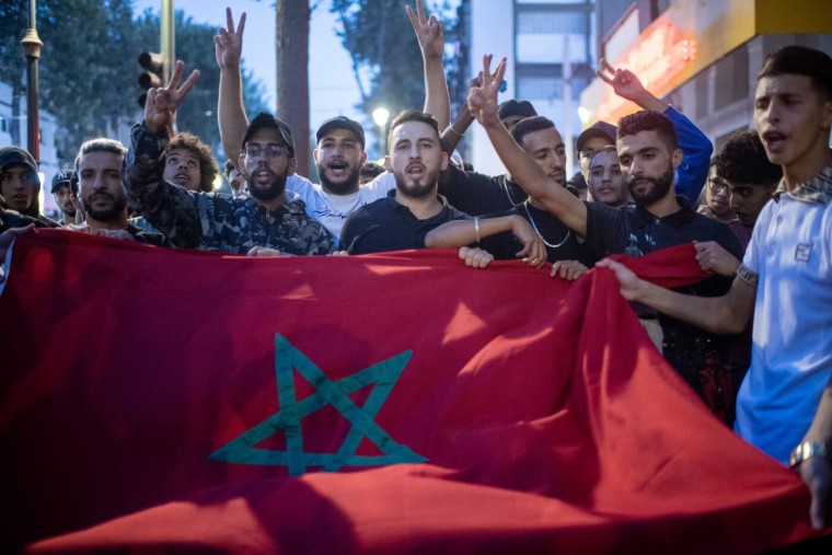 Au Maroc, le foot au cœur des manifestations contre le gouvernement
