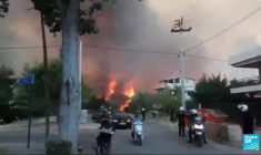Incendie en Grèce : Olympie sauvée des flammes par les pompiers