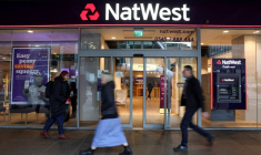 Une agence de la banque Natwest à Londres