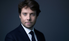 Le journaliste Benjamin Duhamel, le 9 avril 2025 à Paris ( AFP / JOEL SAGET )