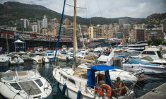 Le port de Monaco, face au circuit de Monaco, le 4 juin 2026, avant le Grand Prix de Formule 1 de Monaco. ( AFP / Andrej ISAKOVIC )