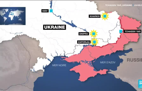 Guerre en Ukraine : la Russie avance vers l'est