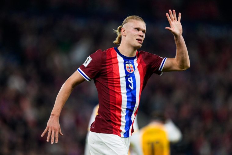 Erling Haaland s'est excusé auprès du gardien moldave après son quintuplé