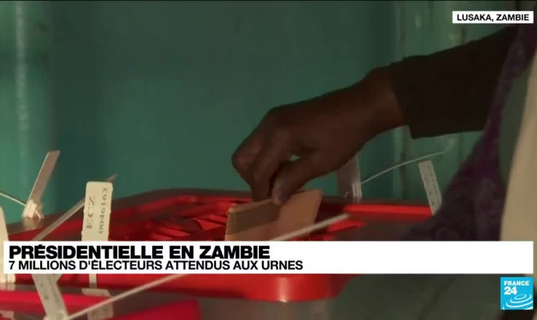 Présidentielle en Zambie : 7 millions d'électeurs attendus aux urnes