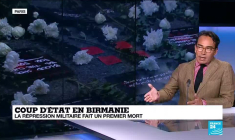 Coup d'État en Birmanie : la répression militaire fait un mort