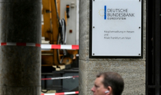 Le logo de la Bundesbank à Francfort sur le Main, juin 2026 ( AFP / Kirill KUDRYAVTSEV )