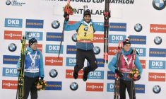 Biathlon - Coupe du monde IBU de biathlon - Compétition de poursuite hommes 12,5 km - Kontiolahti, Finlande