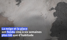Canicule: dans les Alpes, l'eau et la neige manquent déjà