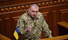 Vassyl Maliouk, à Kiev, le 7 février 2023 ( AFP / ANDRII NESTERENKO )