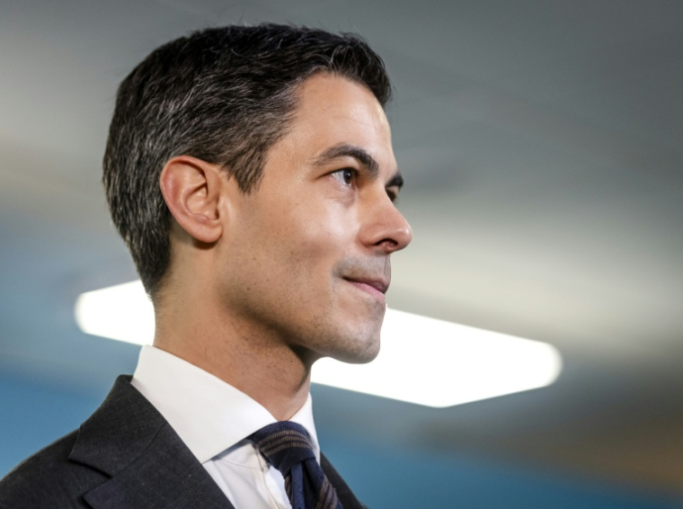 Le centriste néerlandais Rob Jetten, à La Hague aux Pays-Bas le 4 février 2026 ( ANP / Remko de Waal )