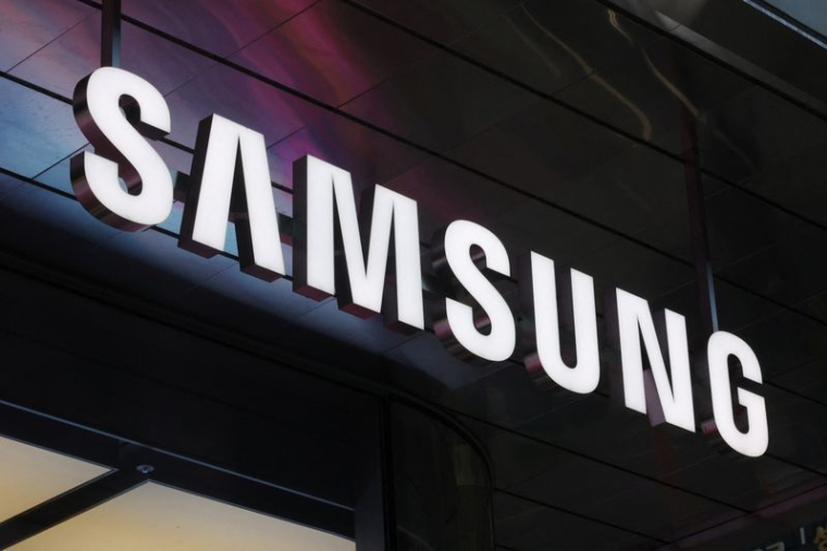 Le logo de Samsung Electronics à Séoul