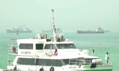 Le trafic maritime dans le détroit d'Ormuz ( IRAN PRESS /  )