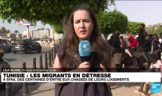 Tunisie : à Sfax, des centaines de migrants chassés de leurs logements