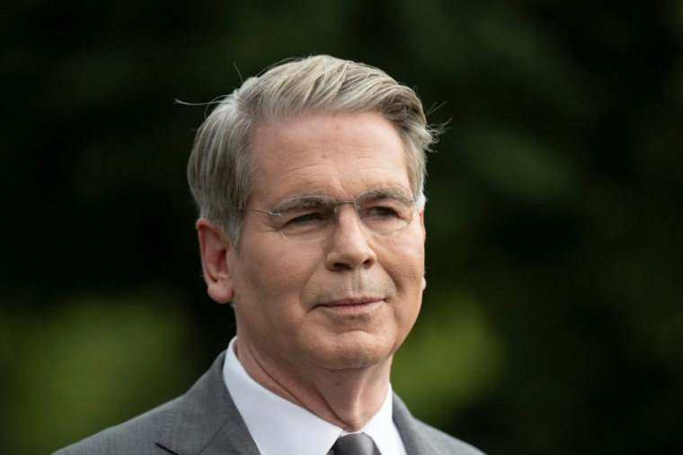 Le secrétaire au Trésor Scott Bessent  à la Maison Blanche à Washington, le 20 août 2026 ( AFP / Jim WATSON )