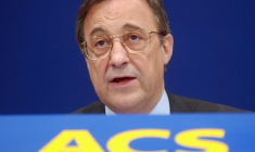 Florentino Pérez,PDG du groupe ACS. ( AFP / PIERRE-PHILIPPE MARCOU )