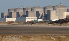 Vue sur la centrale nucléaire de Gravelines
